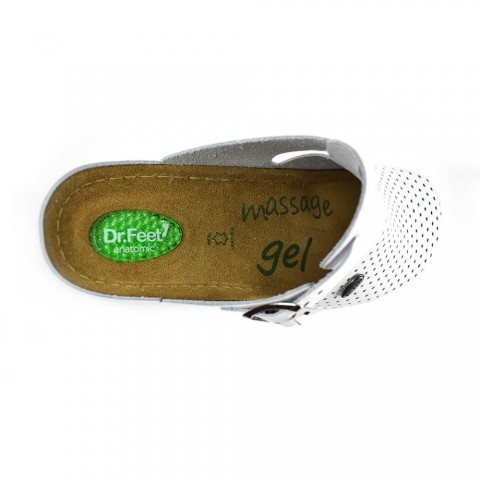 Saboti medicali Dr. Feet ART.2396/9, alb