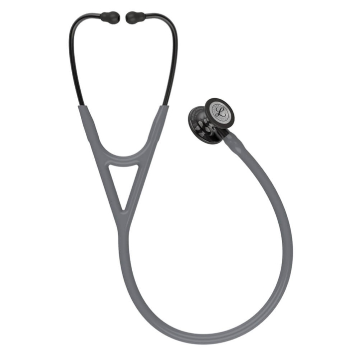 Stetoscop 3M™ Littmann® Cardiology IV, Gri, capsula fumurie (Gray/High-Polish Smoke) - imagine 1