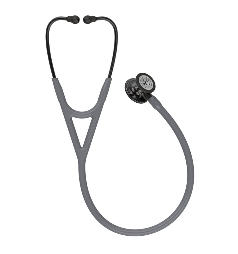 Stetoscop 3M™ Littmann® Cardiology IV, Gri, capsula fumurie (Gray/High-Polish Smoke)