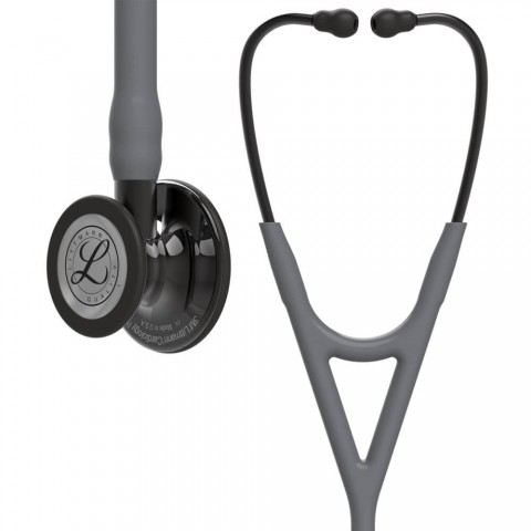 Stetoscop 3M™ Littmann® Cardiology IV, Gri, capsula fumurie (Gray/High-Polish Smoke)