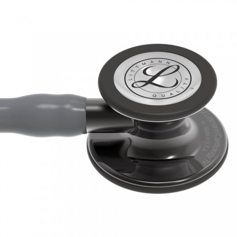 Stetoscop 3M™ Littmann® Cardiology IV, Gri, capsula fumurie (Gray/High-Polish Smoke)