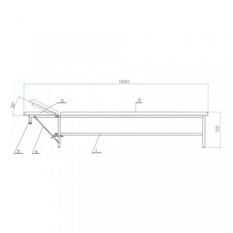 Canapea de examinare SR-S