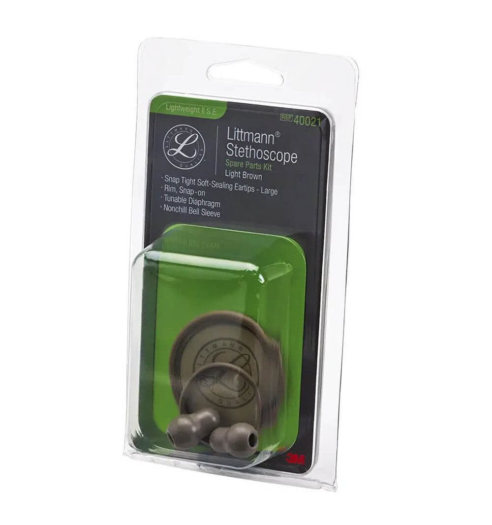 Kit de piese de schimb pentru stetoscop 3M™ Littmann® Lightweight II S.E., maro deschis