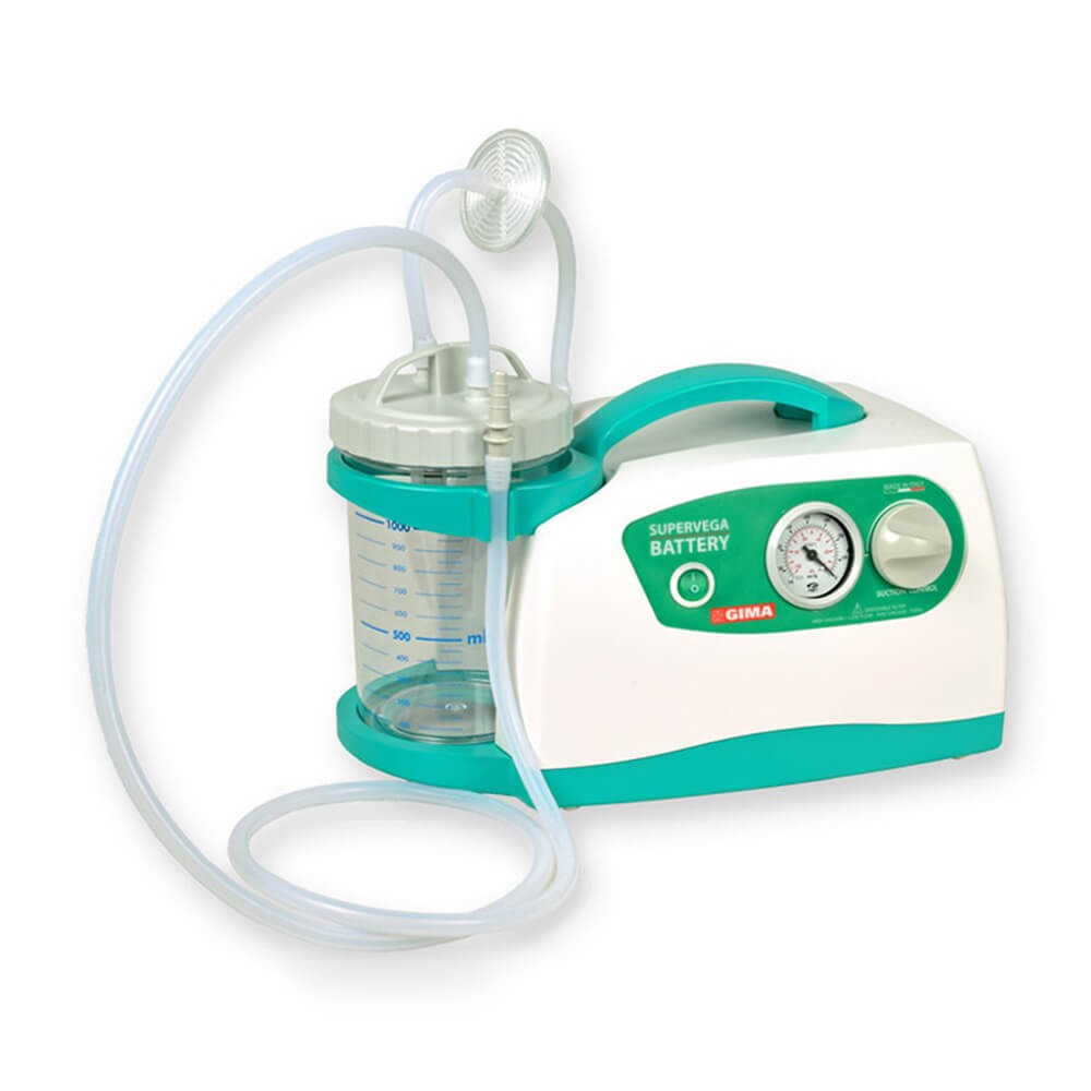 Aspirator chirurgical pentru secretii, 16 L, cu acumulator - Super Vega GMA28243