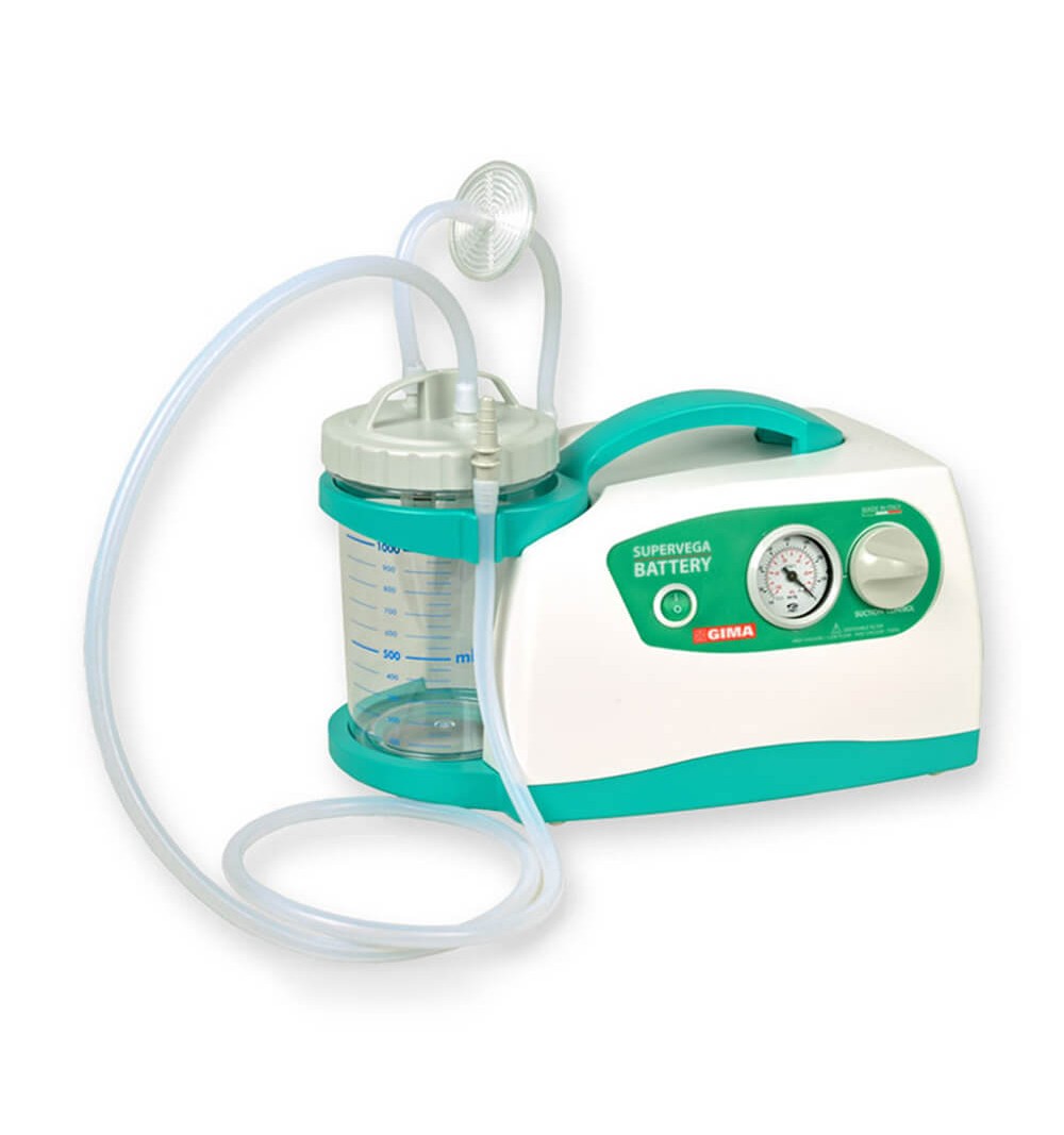 Aspirator chirurgical pentru secretii, 16 L, cu acumulator - Super Vega GMA28243