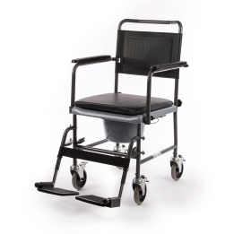 Scaun toaleta cu recipient WC si cotiere ajustabile - 02-8015C