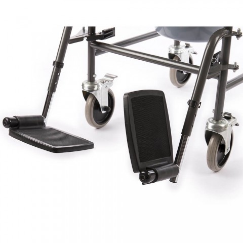 Scaun toaleta cu recipient WC si cotiere ajustabile - 02-8015C