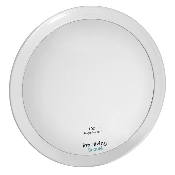 Oglinda cosmetica cu 3 ventuze, marire de 10x, INN-801 - imagine 1