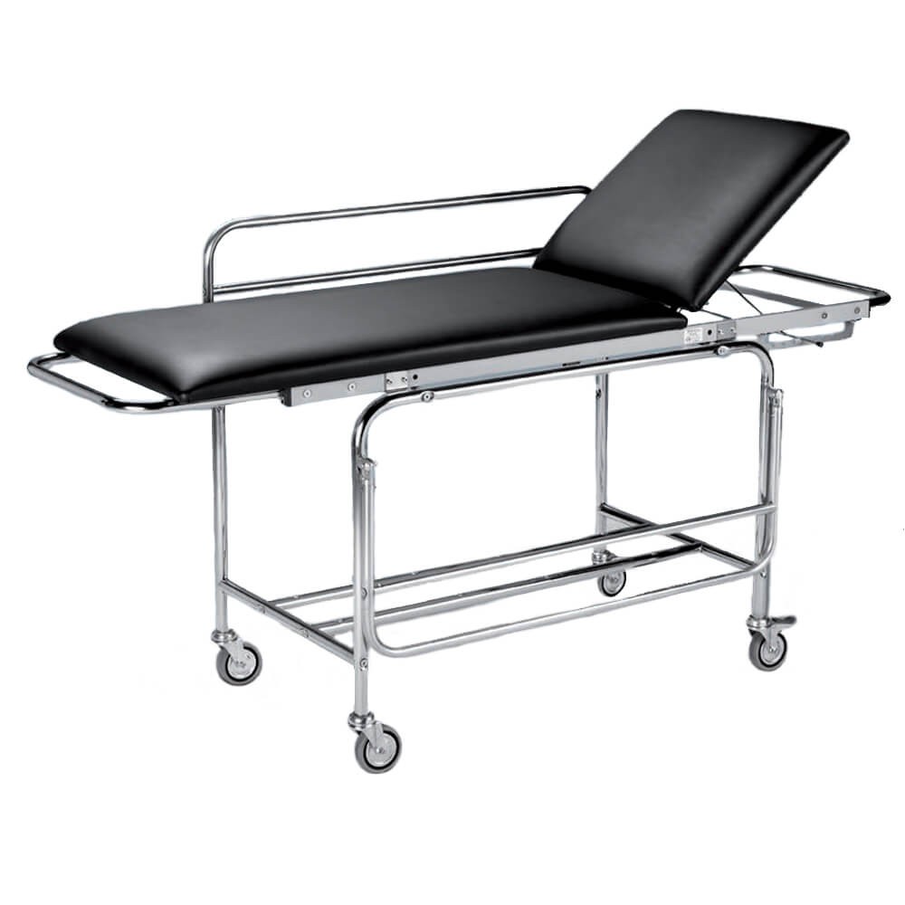 Targa transport pacient cu blat fix, spatar ajustabil si laterale - M620013