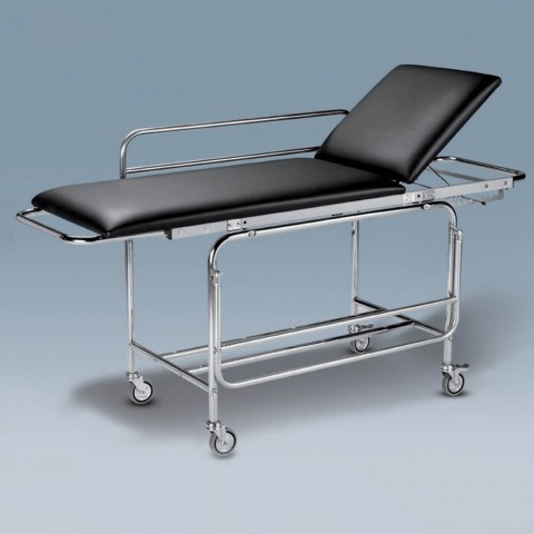 Targa transport pacient cu blat fix, spatar ajustabil si laterale - M620013