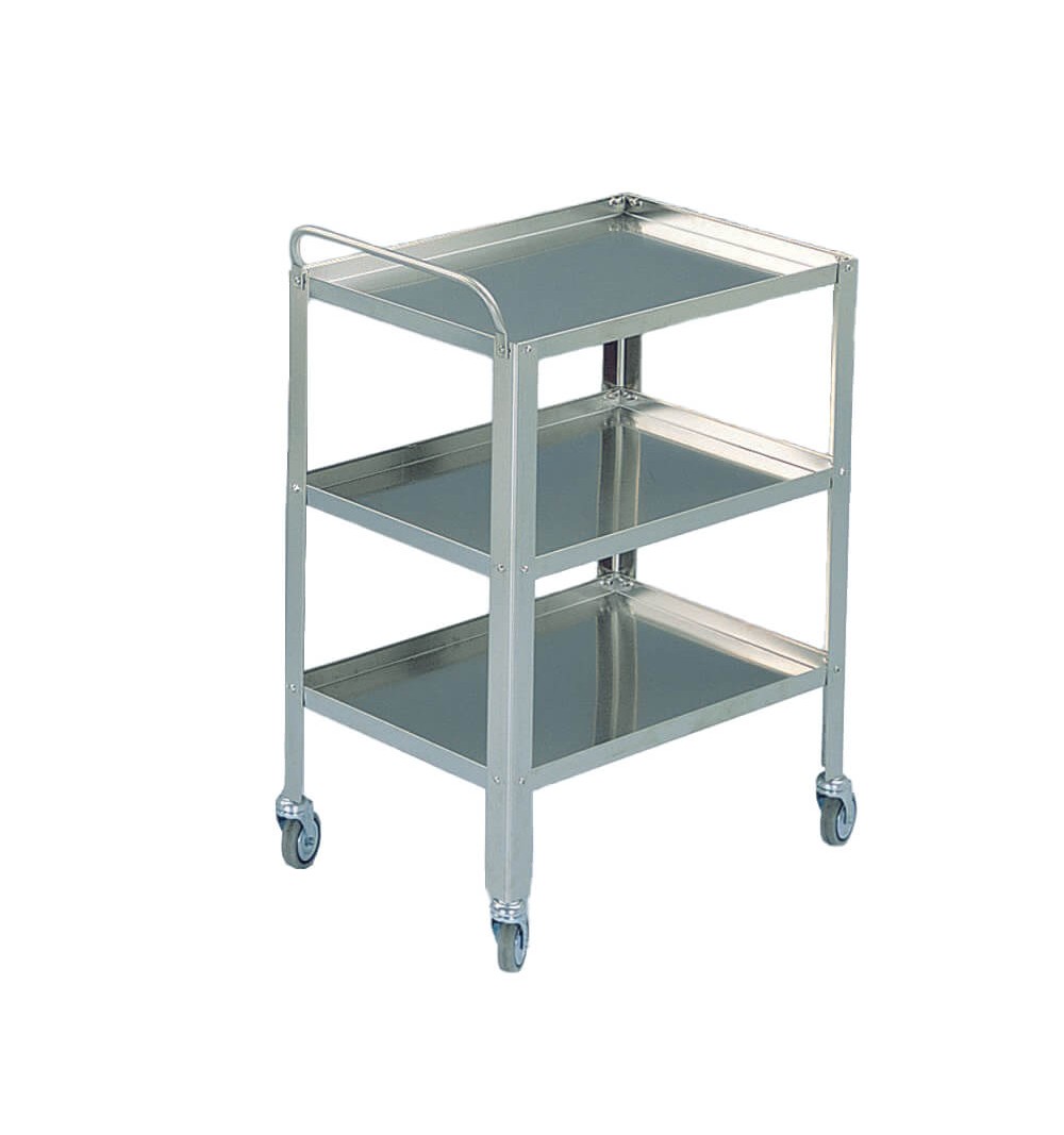 Carucior rastel din inox pentru instrumentar - M600866/3