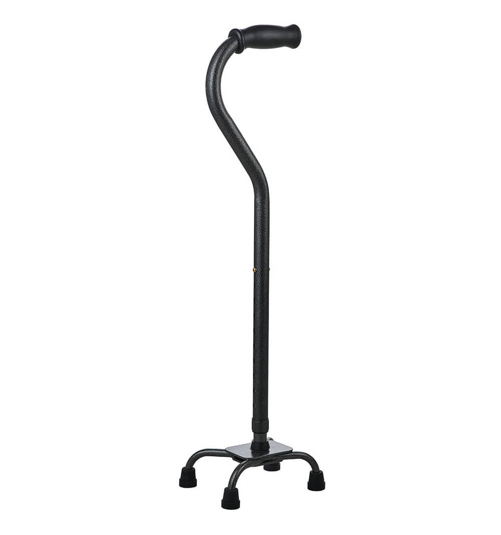 Baston tripod cu maner curb pentru persoane supraponderale - RH720