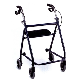 Rolator pliabil cu 4 roti, frana si scaun - FS9621
