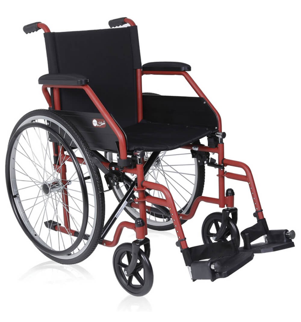 Carucior cu rotile, transport pacienti, actionare manuala - CP100R Start