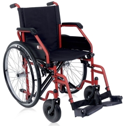 Carucior cu rotile pliabil, transport pacienti, actionare manuala - CP103R Start 2