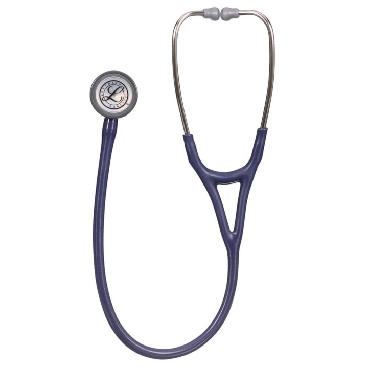 Stetoscop 3M™ Littmann® Cardiology IV, Albastru inchis, tub satinat, capsula inox (Midnight Blue/Stainless/Satin Finish) - imagine 5
