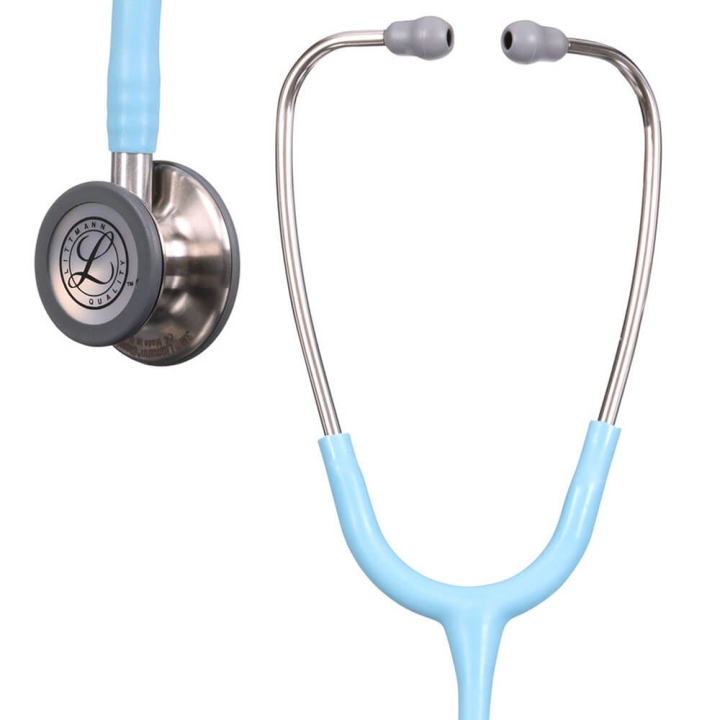 Stetoscop 3M™ Littmann® Classic III, Albastru marin, tub satinat, capsula inox (Marine Blue/Stainless/Satin Finish) - imagine 6