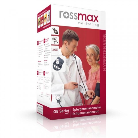 Tensiometru manual Rossmax, cu stetoscop inclus - GB102
