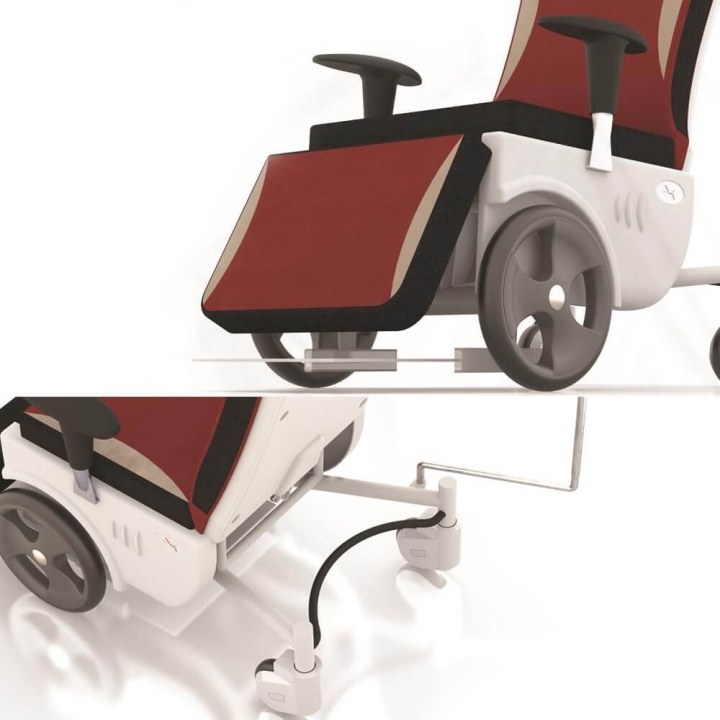 Scaun transport pacienti GAMMA - imagine 4