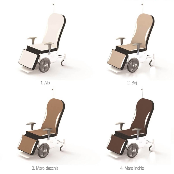 Scaun transport pacienti GAMMA - imagine 6