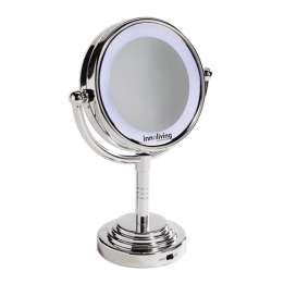 Oglinda luminoasa fata-verso pentru machiaj perfect INN-029