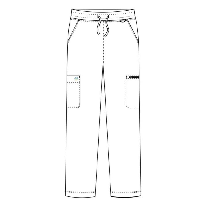Costum medical Lotus Flex, stretch, verde hunter, TS-NP10 TS-SP3 - imagine 18