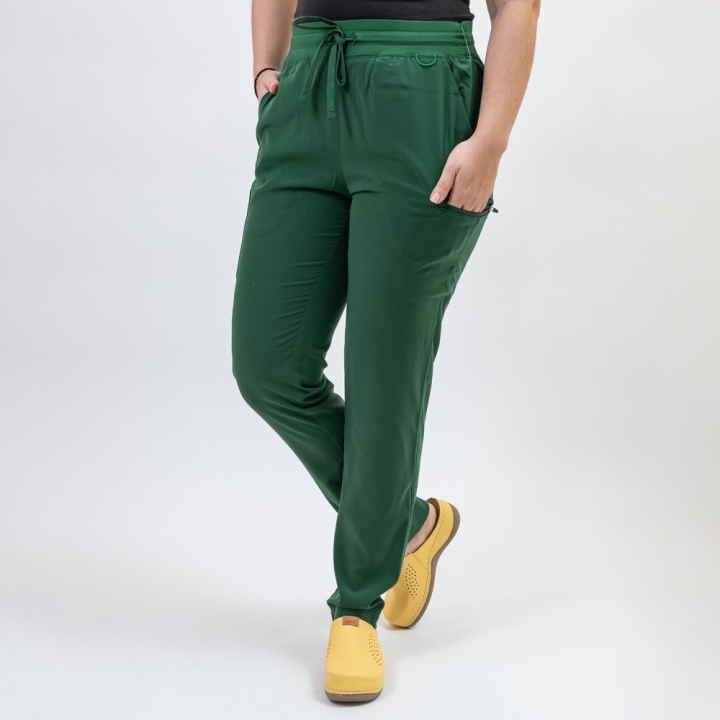 Costum medical Lotus Flex, stretch, verde hunter, TS-NP10 TS-SP3 - imagine 11