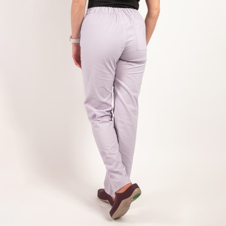 Costum medical Lotus Flex, stretch, mov deschis, CVC-NP4 CVC-SP2 - imagine 11