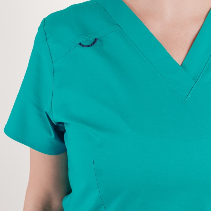 Costum medical Lotus Flex, stretch, aqua, CVC-NP1 CVC-SP2 - imagine 7