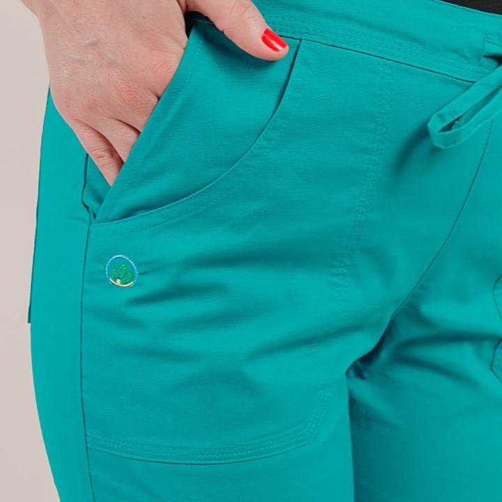 Costum medical Lotus Flex, stretch, aqua, CVC-NP1 CVC-SP2 - imagine 13