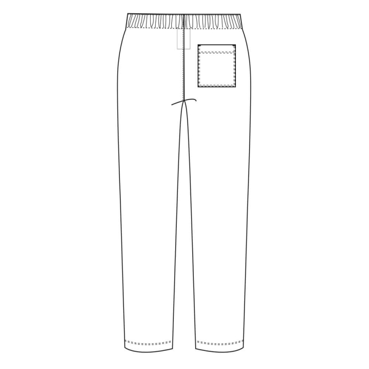 Costum medical Lotus Flex, stretch, visiniu, CVC-NP3 CVC-SP2 - imagine 18