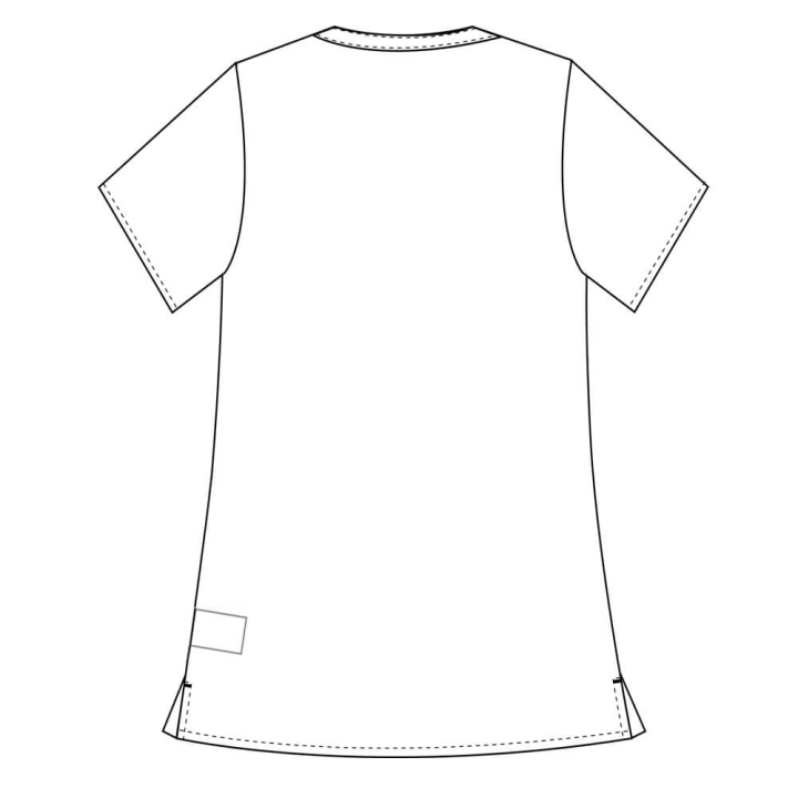 Costum medical Lotus Flex, stretch, visiniu, CVC-NP3 CVC-SP2 - imagine 16