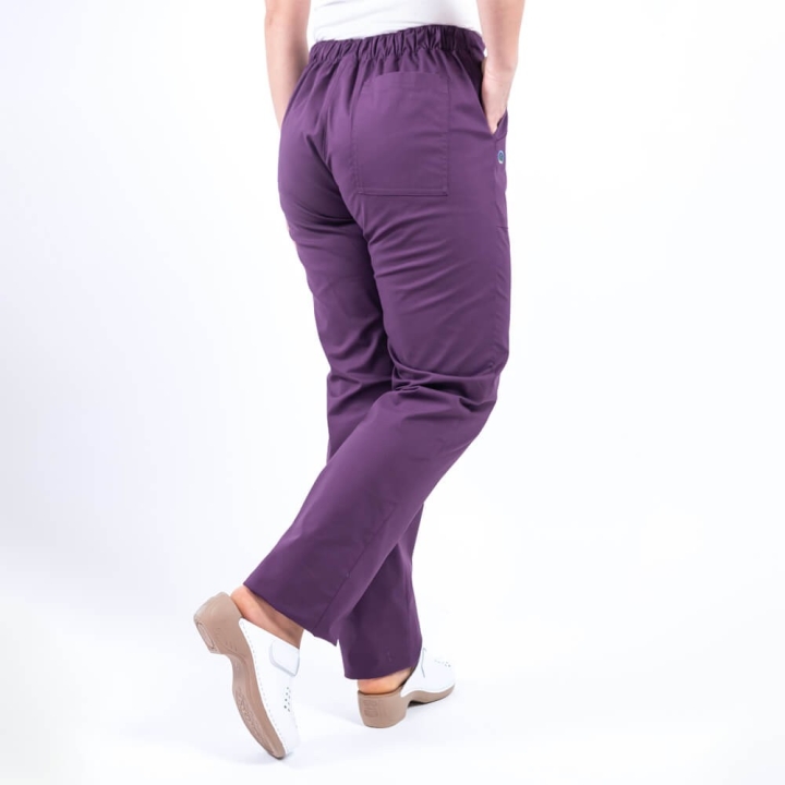 Costum medical Lotus Flex, stretch, visiniu, CVC-NP3 CVC-SP2 - imagine 11