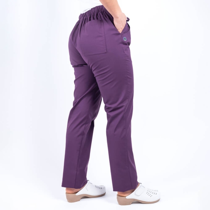Costum medical Lotus Flex, stretch, visiniu, CVC-NP3 CVC-SP2 - imagine 12