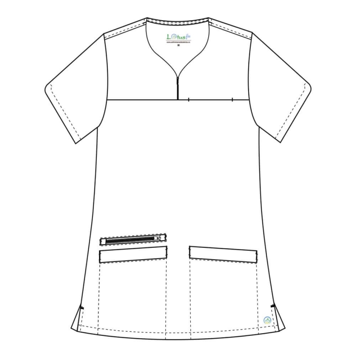 Costum medical Lotus Flex, stretch, bleumarin, TS-NP10 TS-SP3 - imagine 11