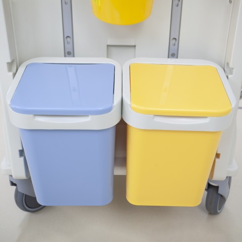 Set cosuri gunoi, galben si...