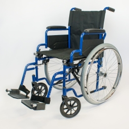 Carucior cu rotile pliabil, transport pacienti, cu antrenare manuala - YJ-005L