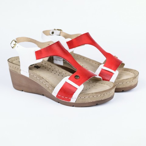 Sandale dama, din piele, de...