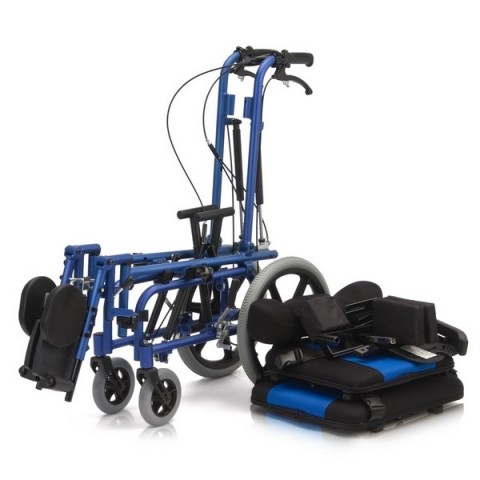 Carucior cu rotile multipozabil, transport pacienti adulti - FS958LBCGPY