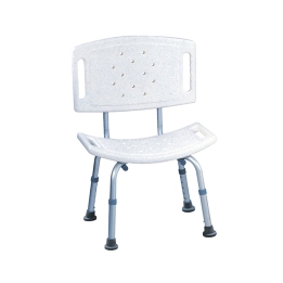 Scaun de baie dreptunghiular cu spatar - TBB798L