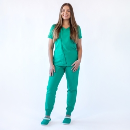 Costum medical Lotus Flex, stretch, verde chirurgical, TRS-JK1 TRS-SP4-V3