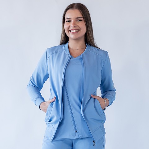 Jacheta medicala cu fermoar...