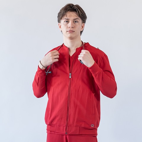 Jacheta medicala cu fermoar...