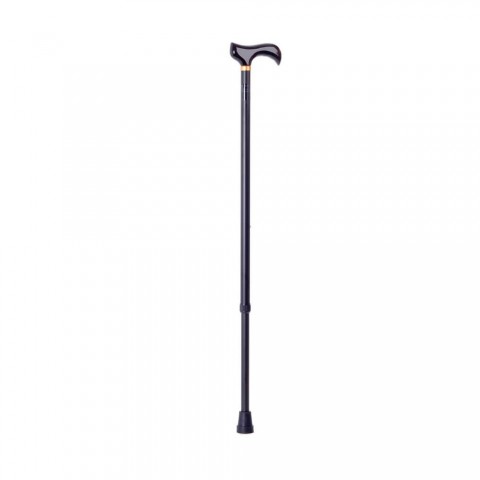 Baston reglabil din aluminiu, maner lemn/plastic diferite forme - RP148