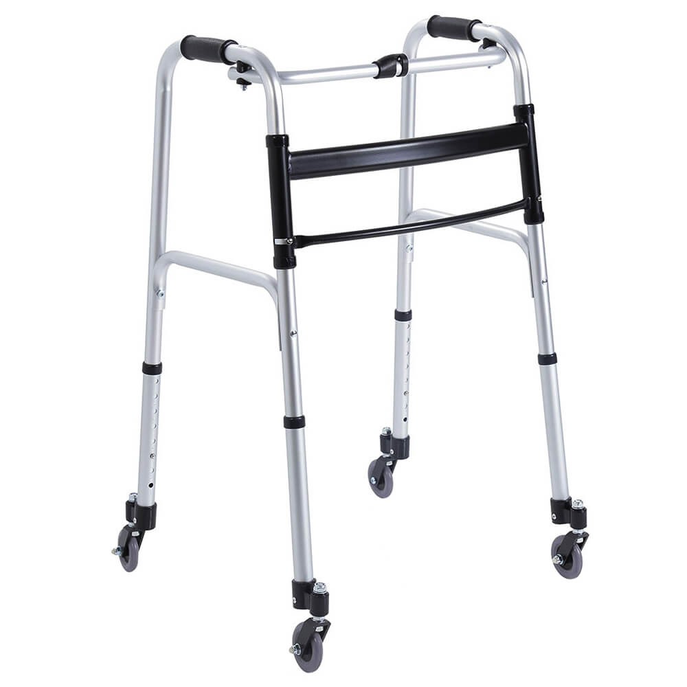 Cadru de mers pliabil cu 4 roti mobile - RP733