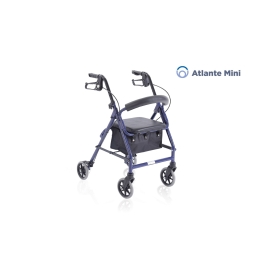 Rolator pliabil, din aluminiu, cu 4 roti - ATLANTE MINI RP513