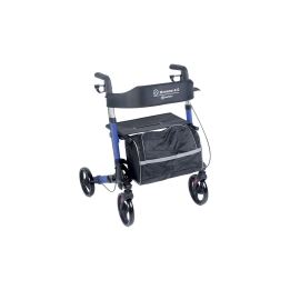 Rolator pliabil cu cadru din aluminiu vopsit, albastru - RP545B OCEANO 2.0
