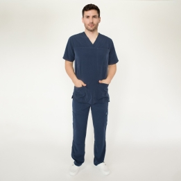 Costum medical Lotus Flex, stretch, bleumarin, TS-KH1 TS-KH2