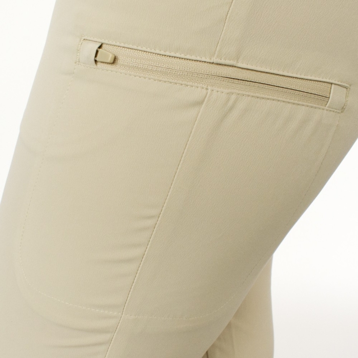Pantaloni medicali Lotus Flex, stretch, cu snur, bej, RTS-SP3 - imagine 6