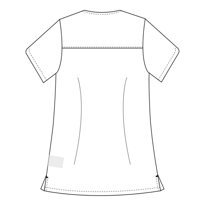 Bluza medicala Lotus Flex, stretch, sea frost, RTS-NP10 - imagine 6